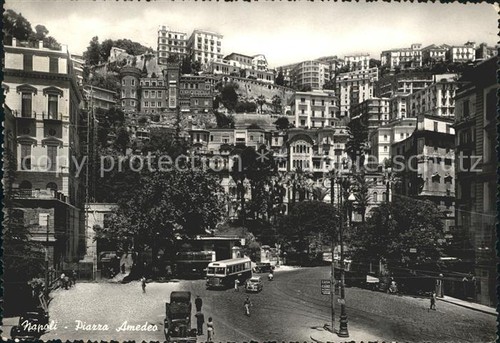 Napoli piazza amedeo - piazza,