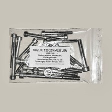 SUZUKI TC 250 X6 SCRAMBLER 1965-1969 Kit n°2 vis BTR inox carters 