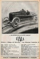 PUBBL. 1922 AUTO ITALA TORINO