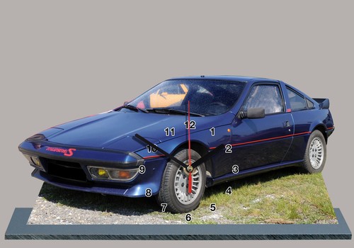 Auto miniature matra murena - miniature,
