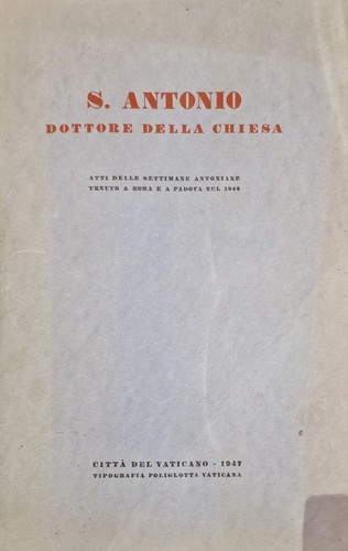Sant antonio dottore della - sant'antonio,