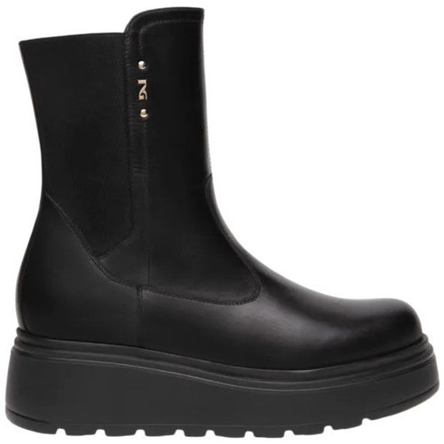 Stivaletto nero giardini donna - giardini,