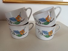 Lotto 4 Tazze Da Thè Vintage