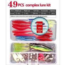Kit completo esche da pesca da