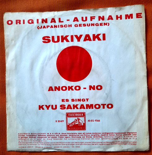 Kyu sakamoto sukiyaki - sukiyaki, +