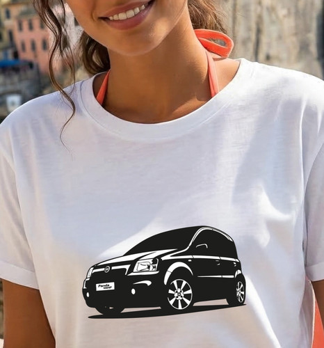 Shirt auto fiat - fiat, panda
