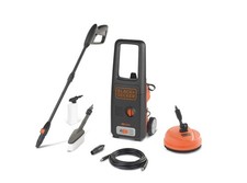 BLACK+DECKER Idropulitrice ad Alta Pressione BXPW1400PE con Patio Cleaner e Spaz