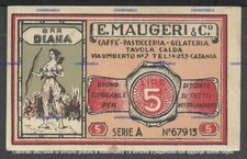 buono sconto da lire 5 Bar