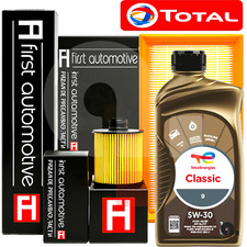 Kit Tagliando Citroen C3 Aircross 1.5 BlueHDI 4 Filtri + 4LT Olio Total 5W30