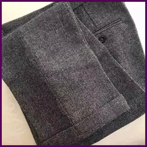 Pantalone uomo retrò tweed