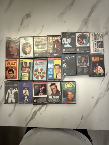 Elvis cassette tapes - elvis,