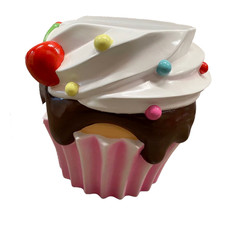 Cupcake glassa ciliegia