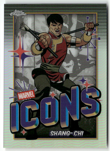 Scheda topps marvel chrome - scheda,