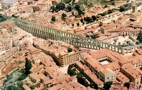 Segovia acueducto romano vista - segovia,