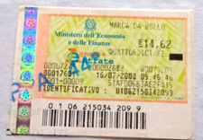 16.07.2008 SPLENDIDA  MARCA  da BOLLO  da Euro 14,62  ( 14,62) USATA  16.07.2008