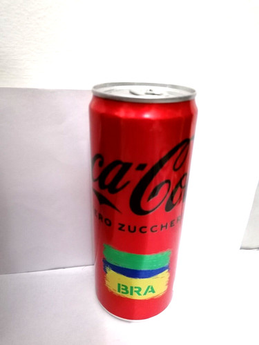 Coca cola lattina brasile - coca,