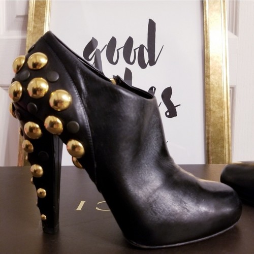 Gucci babouska black leather - babouska,