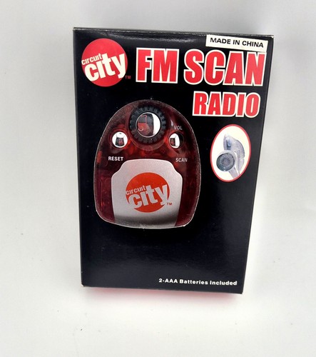 Circuit city scan radio 2 - scan,
