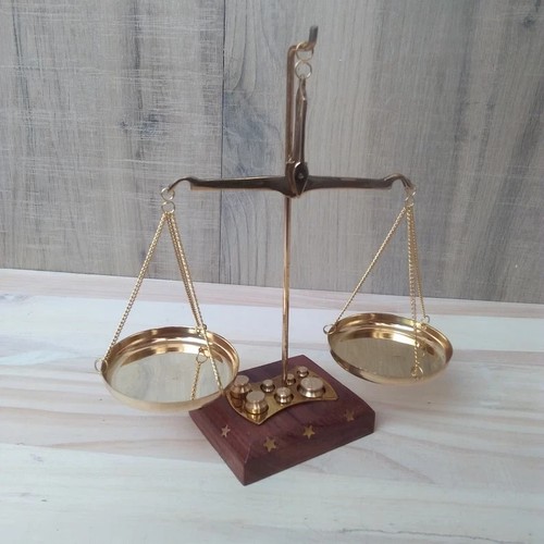 Bilancia ottone - bilancia, in