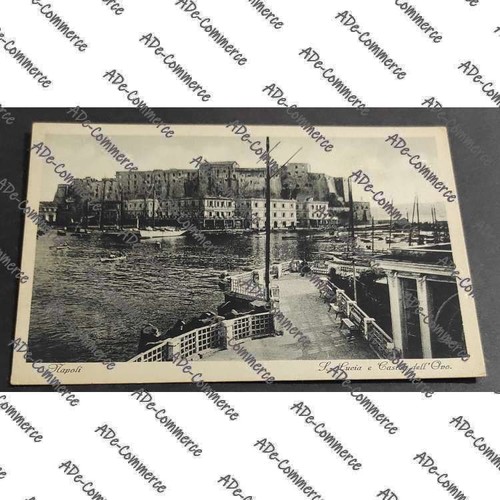 Cartolina napoli lucia e - cartolina,