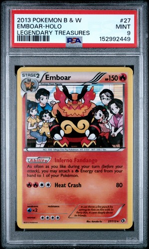 Emboar holo 113 - emboar, tesori