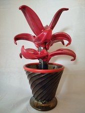 Vaso  Venini Murano Pianta Grassa Martinuzzi Napoleone