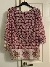 Top maniche lunghe rosa