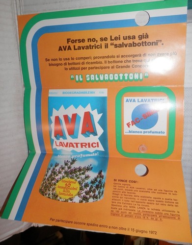 Vecchia cartolina ava - cartolina,
