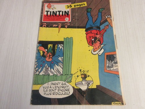 Tintin 524 1958 auto - tintin,