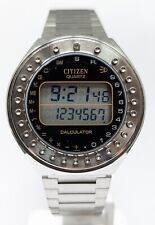 Orologio Citizen calculator 49-9315 vintage watch anni 70 ultra rare clock japan