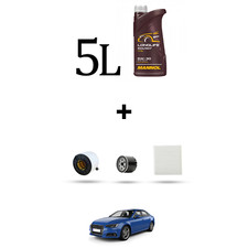 HOFFCAR Kit tagliando 4 FILTRI