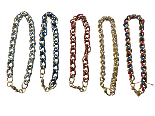 Collana girocollo alluminio - collana,