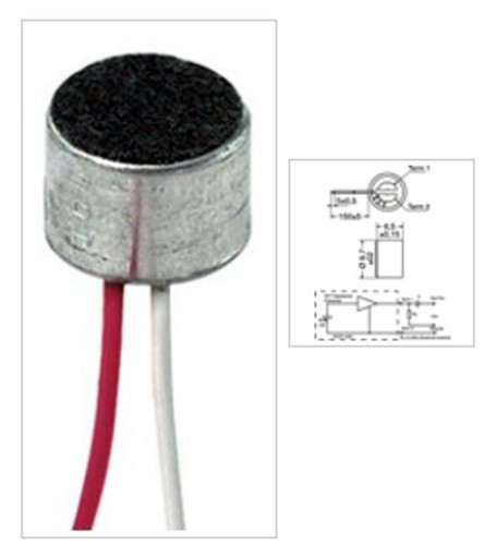 0350 capsula microfonica a - capsula,