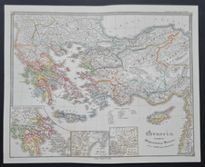 Antica Mappa 1855 - Antica