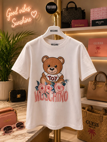 Shirt moschino anni - t-shirt, 4