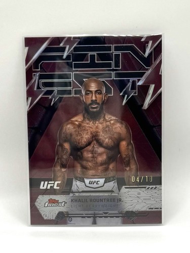 2025 topps finest ufc - topps, khalil