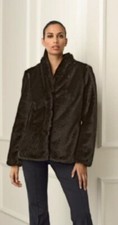 Giacca pelliccia marrone - giacca,