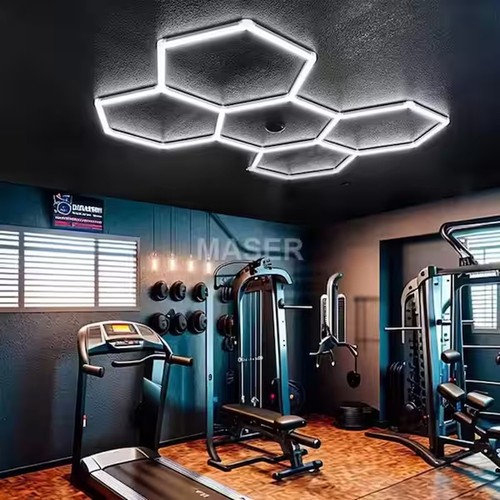 Lampada led esagonale tubi - 5x,