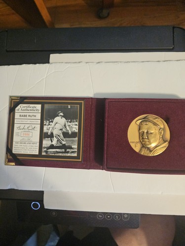 Moneta bronzo 1996 babe ruth - moneta,