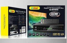 DECODER DIGITALE TERRESTRE USB DVB-T3 TV SCART HDMI 4K H265 TELECOMANDO PILE