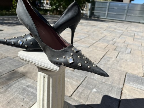 Scarpe mezzo tacco nere - , con