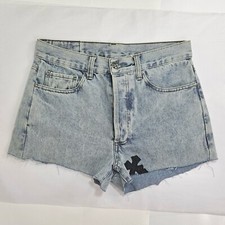 Pantaloncini jeans cromati
