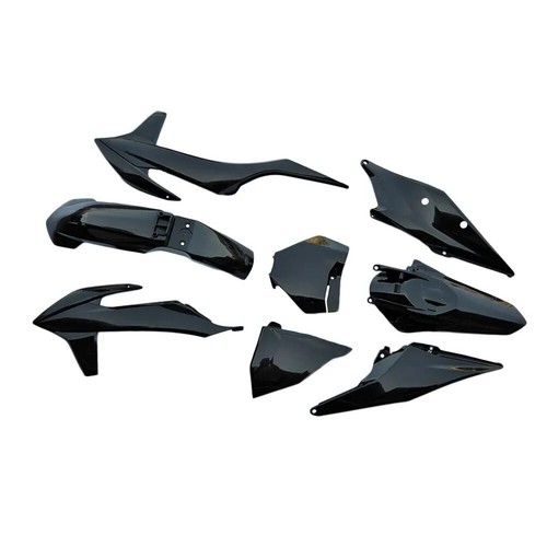 Kit plastiche nere ktm sxf - plastiche,