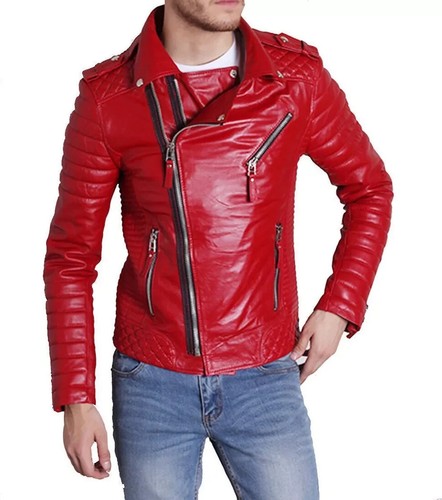 Giacca moto rossa - moto, da