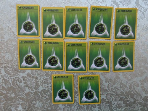 Pokemon carta energia erba - carta,