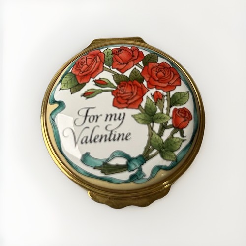 Halcyon days trinket box rose - days,