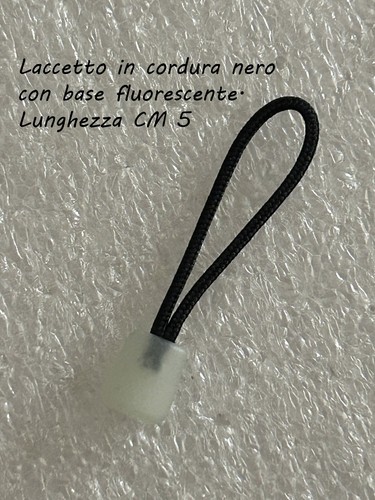 Laccetto lanyards nero con - laccetto,