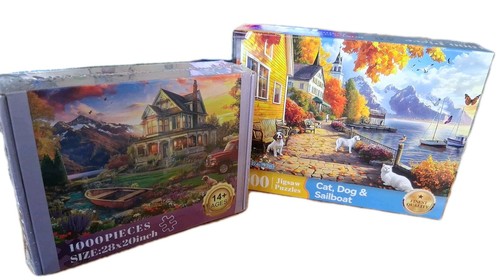 Due puzzle 000 pezzi 1 - due, 1.000