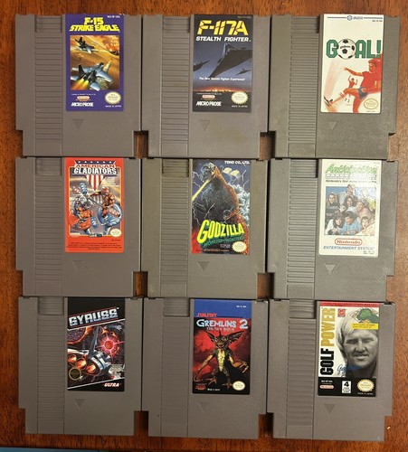 Nintendo nes lotto 9 - nintendo,