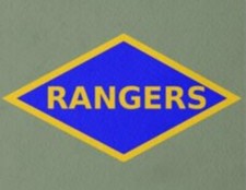  RANGER diamante, anni '60 US Army Patch gancio/anello tattico est. 3"